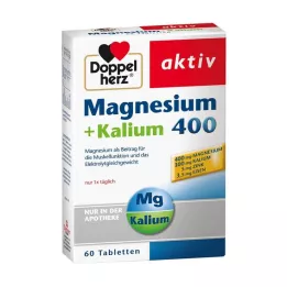 DOPPELHERZ Comprimés de magnésium et de potassium, 60 pièces