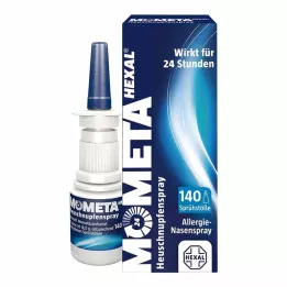 MOMETAHEXAL Spray contre le rhume des foins 50 μg/spray 140 pulvérisations