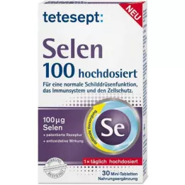 TETESEPT SELEN 100 TABLES DE COMME-DOSE À ÉTATS-FEUX, 30 pc