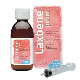 LAXBENE junior 500 mg/ml solution buvable, enfants 6 mois-8 ans, 200 ml