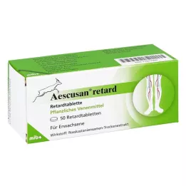 AESCUSAN Comprimés à libération prolongée retardée, 50 pcs