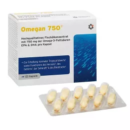 OMEGAN 750 capsules molles, 120 pièces
