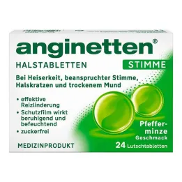 Pastilles vocales Anginette, 24 pc