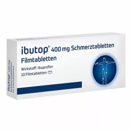 IBUTOP Comprimés pelliculés analgésiques à 400 mg, 10 pcs