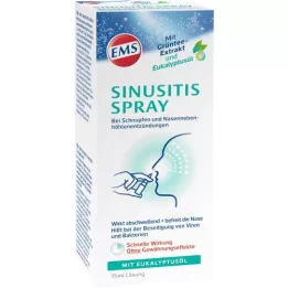 EMSER Spray de la sinusite avec de lhuile deucalyptus, 15 ml