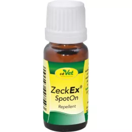 ZECKEX SpotOn Répulsif pour chiens/chats, 10 ml