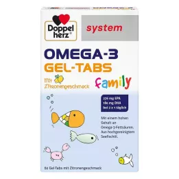 DOPPELHERZ Système familial Omega-3 Gel-Tabs, 60 pcs