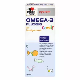 DOPPELHERZ Système familial liquide oméga-3, 250 ml