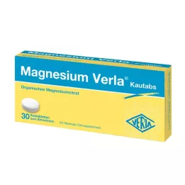 MAGNESIUM VERLA Comprimés à croquer, 30 pcs