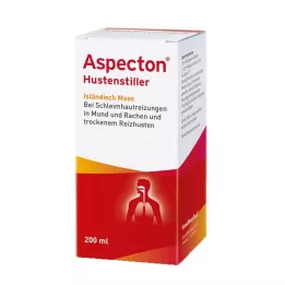 ASPECTON Jus de mousse islandaise antitussif, 200 ml