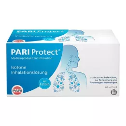PARI Solution pour inhalation ProtECT avec ampoules dectoïne, 60X2,5 ml
