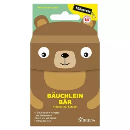 SIDROGA TEExpress Tummy Bear, 15 x 0,3 g