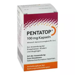 PENTATOP Gélules de 100 mg, gélules dures, 50 pièces