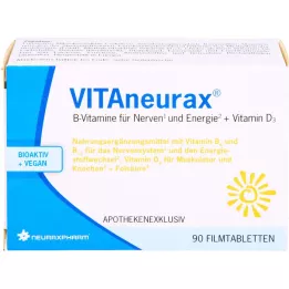 VitaneURAX B Vitamines + Comprimés enrobée de film Vitamin D3, 90 pc