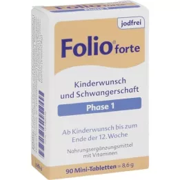 FOLIO 1 comprimés de films sans iode Forte, 90 pc