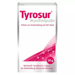 TYROSUR Poudre cicatrisante pour plaies, 20 g