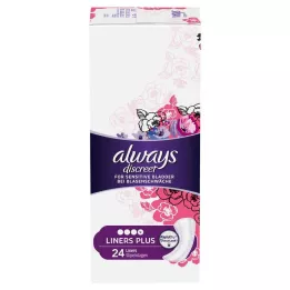 ALWAYS Protège-slip discret pour incontinence, 24 pièces