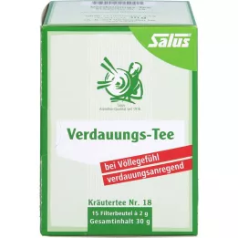 VERDAUUNGS-TEE Thé à base de plantes no..18 SALUS FILTER SAG, 15 pc