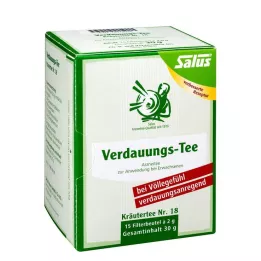 VERDAUUNGS-TEE Sachets filtrants pour tisane n°18 Salus, 15 pièces