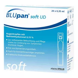 BLUPAN gouttes oculaires molles UD , 20X0,35 ml