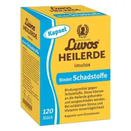 LUVOS Capsules dargile cicatrisante imutox, 120 pièces