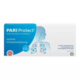 PARI Solution pour inhalation ProtECT avec ampoules dectoïne, 10X2,5 ml