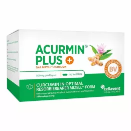 ACURMIN Plus Les capsules molles micellaires au curcuma, 180 pcs