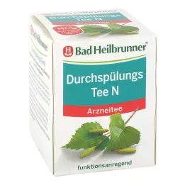 BAD HEILBRUNNER Sachets de thé et de filtre Flushing Tea, 8 x 2,0 g