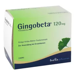 GINGOBETA Comprimés pelliculés à 120 mg, 120 pcs