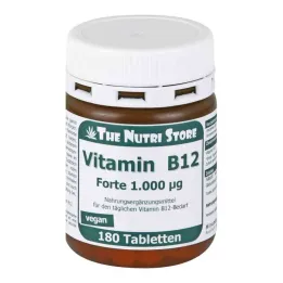 Vitamine B12 1000 [my]g Comprimés Forte (180 pièces)