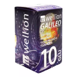 WELLION GALILEO Bandelettes de test de glycémie, 10 |2| pièces |2|