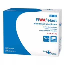 FIXIERBINDE élastique 8 cmx4 m cellophane, 1 pc