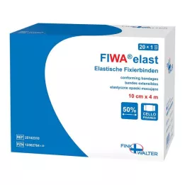 FIXIERBINDE élastique 10 cmx4 m cellophane, 1 pc