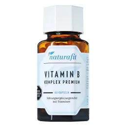 Naturafit Vitamine B Complexe Capsules Premium, 60 pc