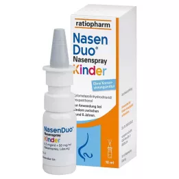 NASENDUO Spray nasal pour enfants, 10 ml