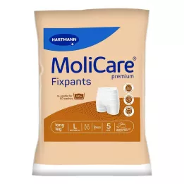 MOLICARE Pantalons Fixpants Premium jambe longue taille L, 5 pièces