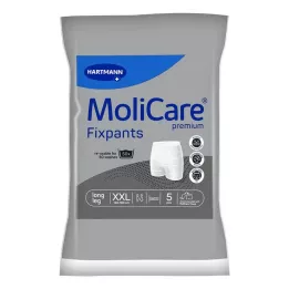 MOLICARE Pantalons Fixpants Premium taille longue XXL, 5 pièces