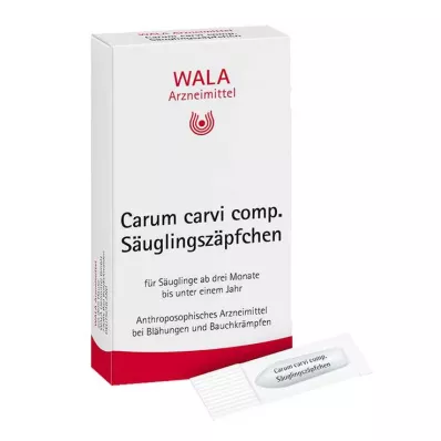 CARUM CARVI Suppositoires pour nourrissons, 10 x 1 g