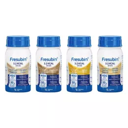 FRESUBIN 3,2 kcal DRINK Boîte mixte, 24X125 ml