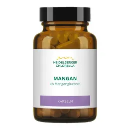 Manganèse sous forme de capsules de gluconate de manganèse, 60 pièces