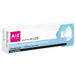 ACICLOVIR Crème pour boutons de fièvre AbZ, 2 g