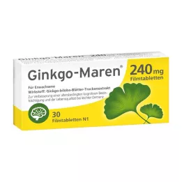 GINKGO-MAREN Comprimés pelliculés à 240 mg, 30 unités