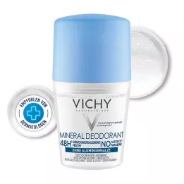 VICHY DEO Roll-on Minéral 48h sans aluminium, 50 ml