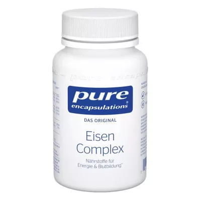 PURE ENCAPSULATIONS Gélules de complexe de fer, 60 pièces