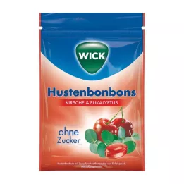 Wick Souffle de cerise et deucalyptus sauvages sans sucre, 72 g