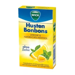 Wick Citron &amp; Nat &amp; Rich Menthol sans sucre, 46 g