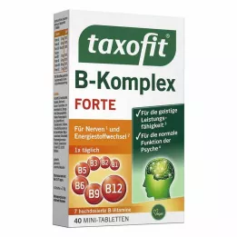 TAXOFIT Comprimés de complexe B, 40 pcs