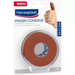 Hansaplast Bande à doigt auto-adhésif 2.5cm x 5m Skinf., 1 pc