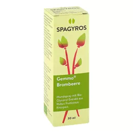 GEMMO Vaporisateur buccal à la mûre, 30 ml
