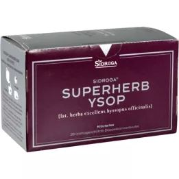 Sidroga Superherb Ysop Filtre Sac, 20 pc